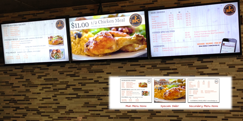 Digital Menu Boards